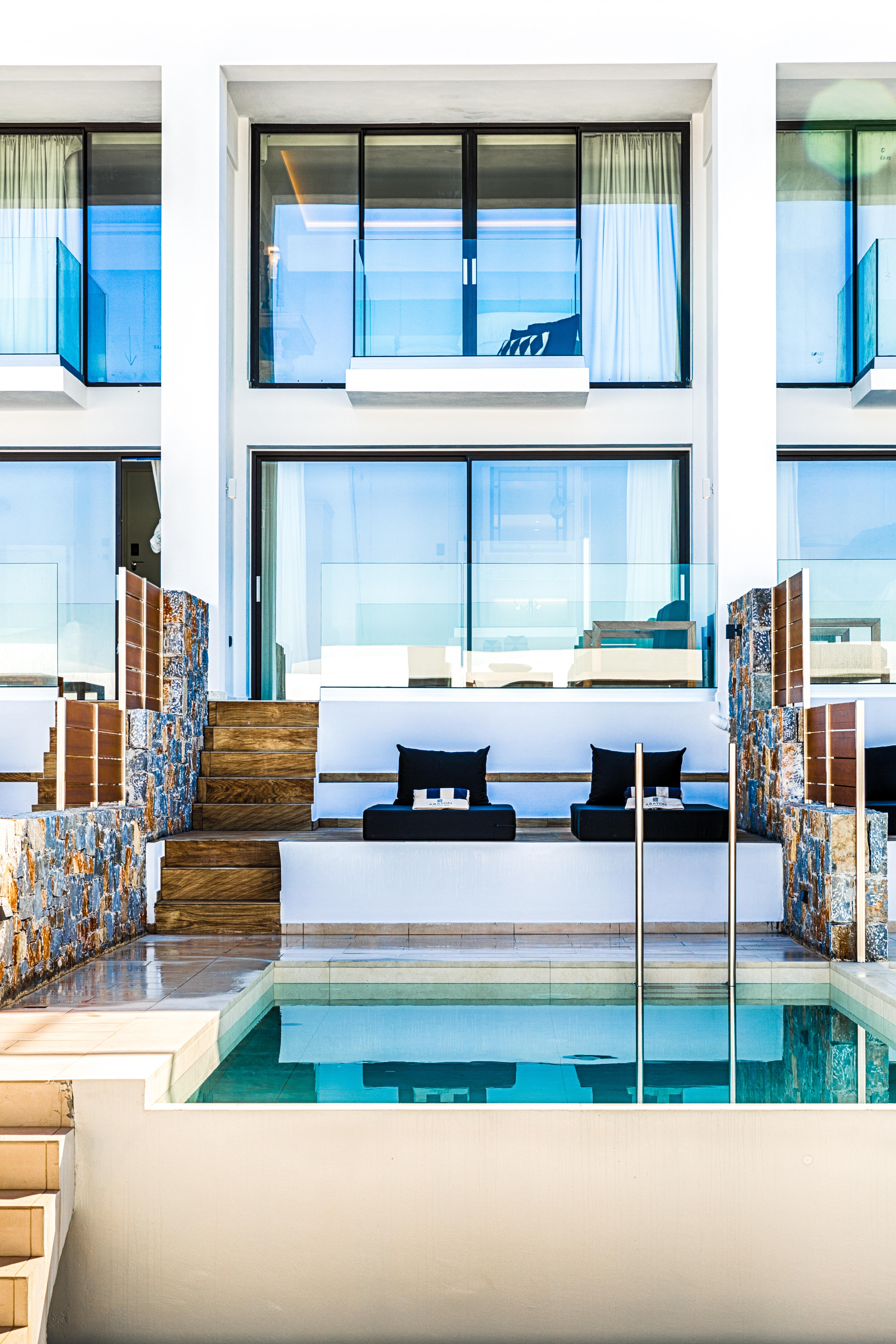 Abaton Island Resort & Spa Hersonissos  Esterno foto Interior of the hotel