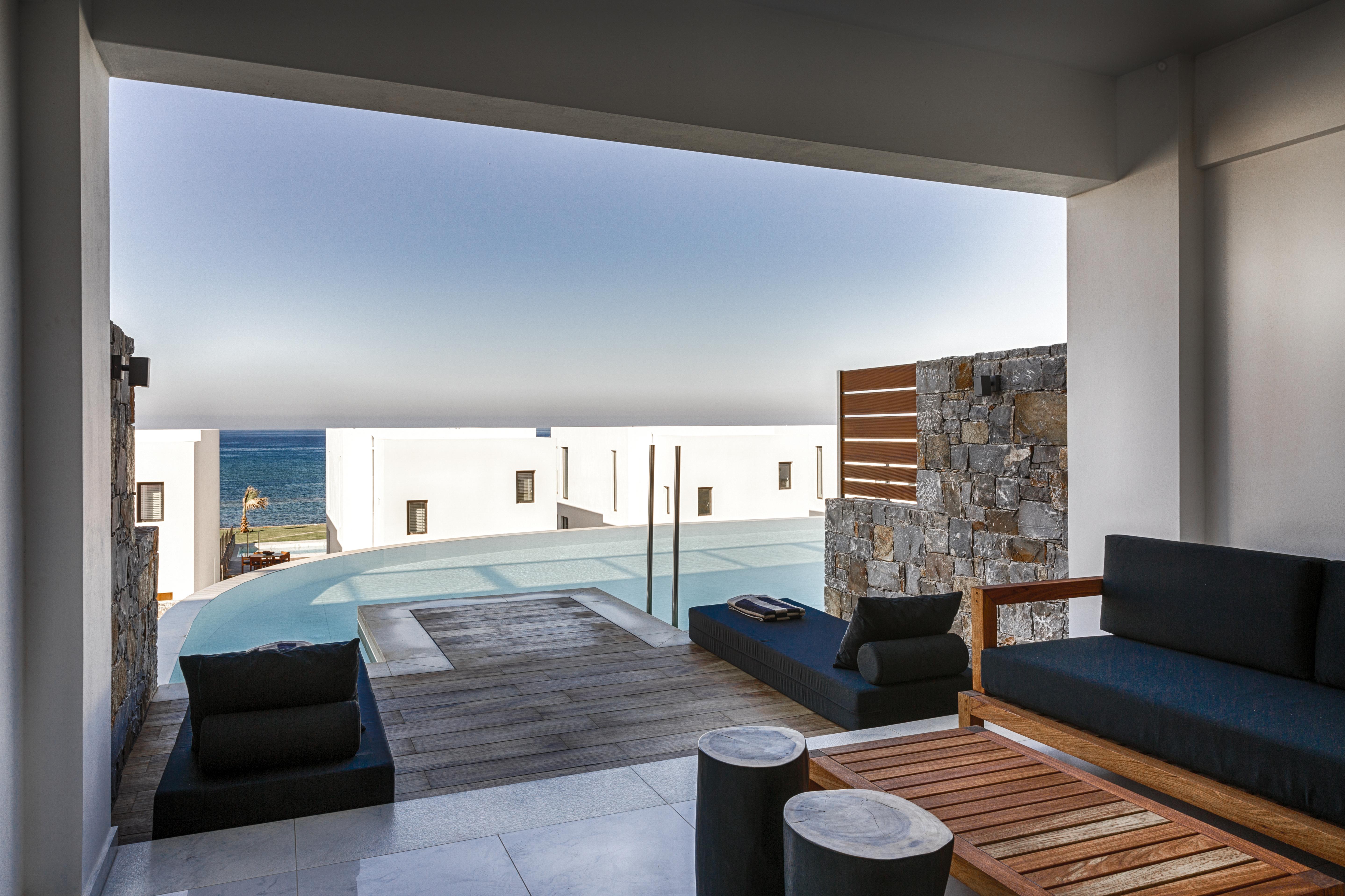 Abaton Island Resort & Spa Hersonissos  Esterno foto The hotel's pool