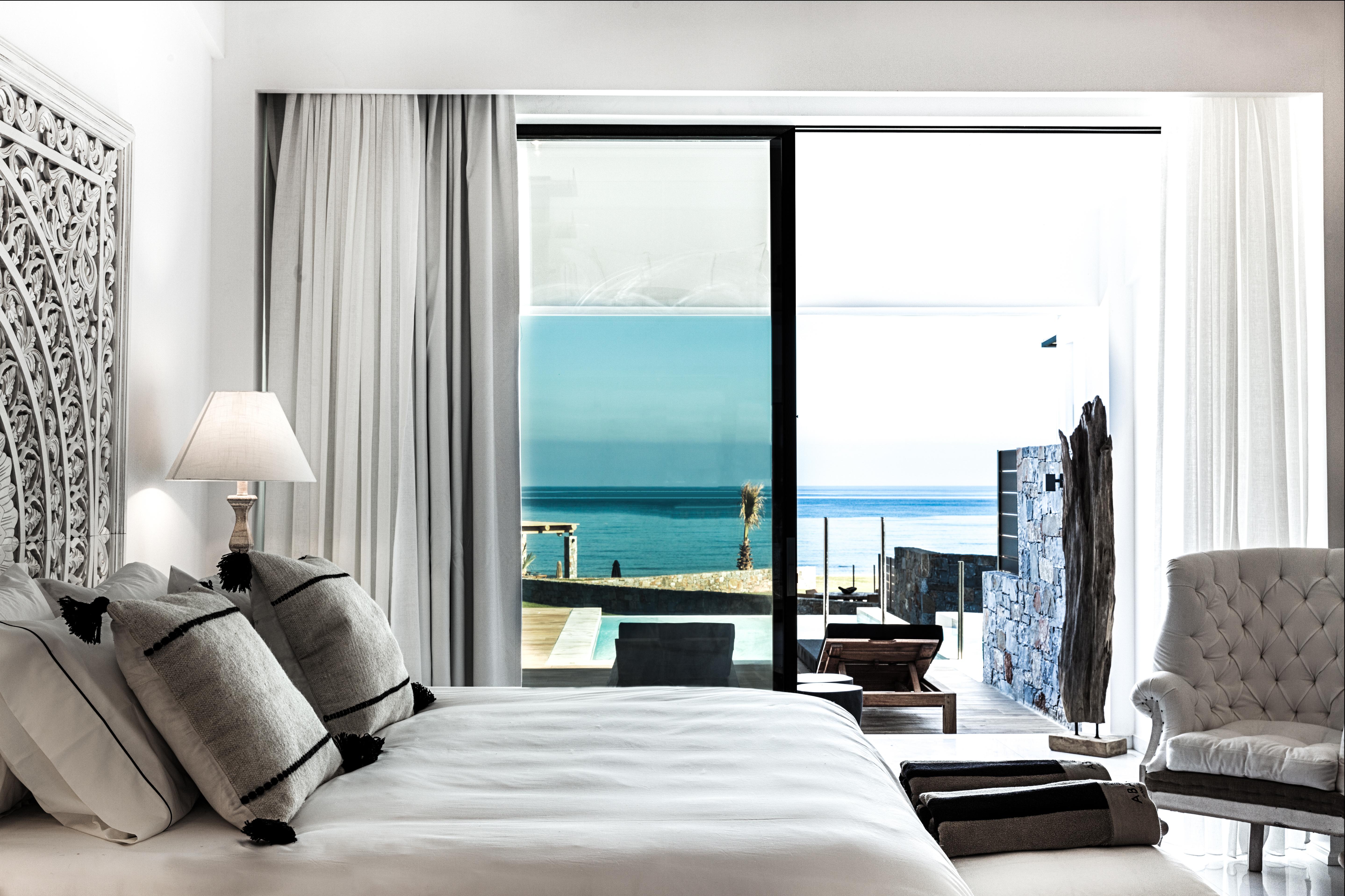 Abaton Island Resort & Spa Hersonissos  Esterno foto A bedroom at the hotel