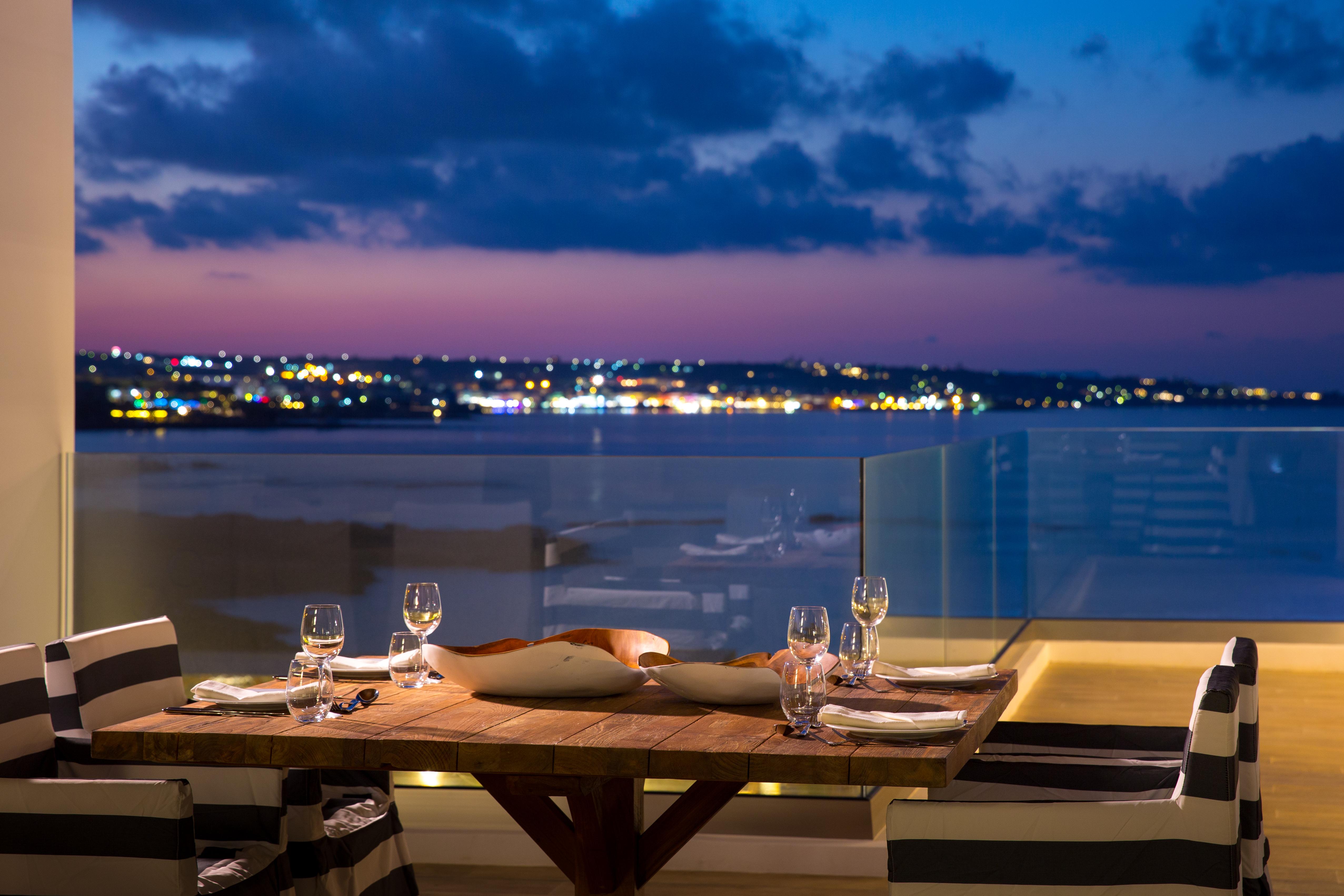 Abaton Island Resort & Spa Hersonissos  Esterno foto View from the restaurant